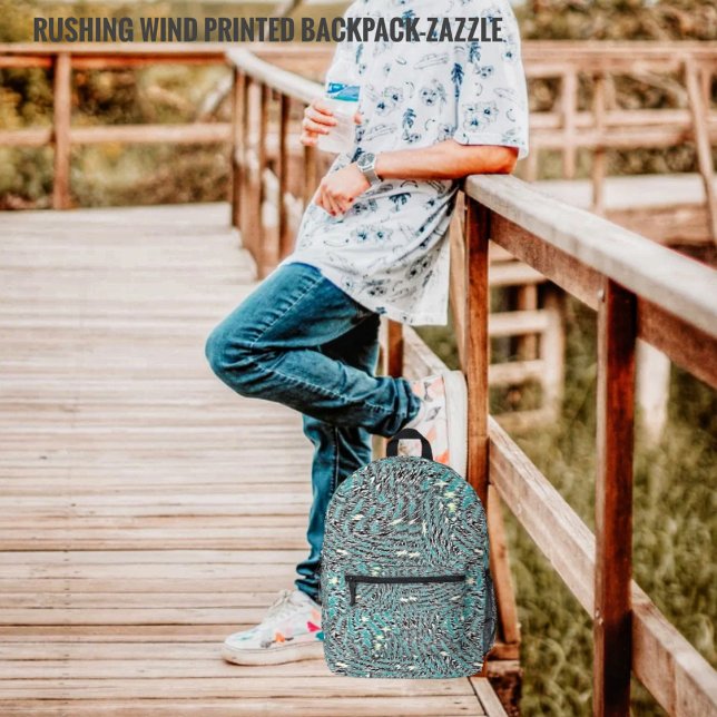 Rushing Wind Bedruckter Rucksack (Von Creator hochgeladen)