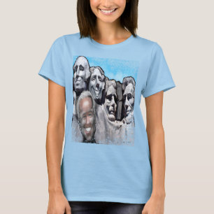 Rushmore mit Biden-T - Shirt