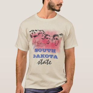 Rushmore National Memorial SOUTH DAKOTA Bundesstaa T-Shirt