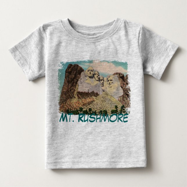 Rushmore Painted Baby Shirt (Vorderseite)