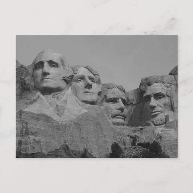 Rushmore Postkarte (Vorderseite)