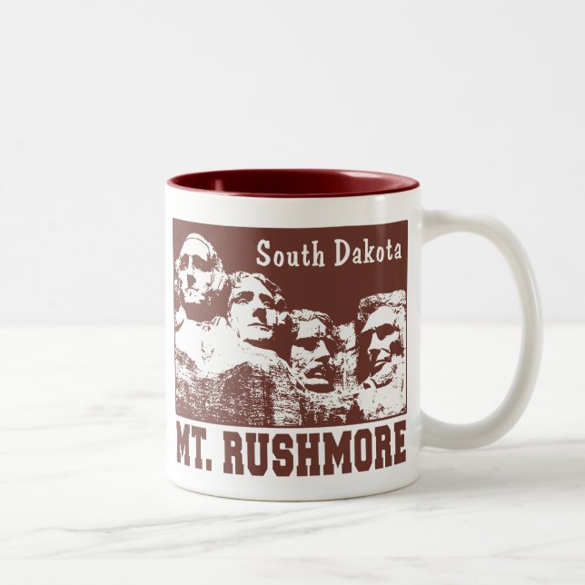 Rushmore Zweifarbige Tasse (Rechts)