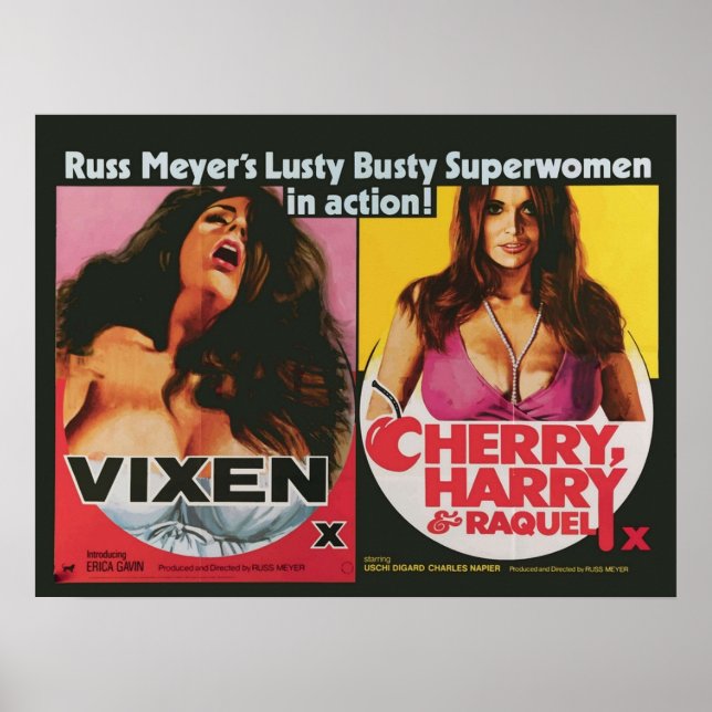 Russ Meyer Poster (Vorne)