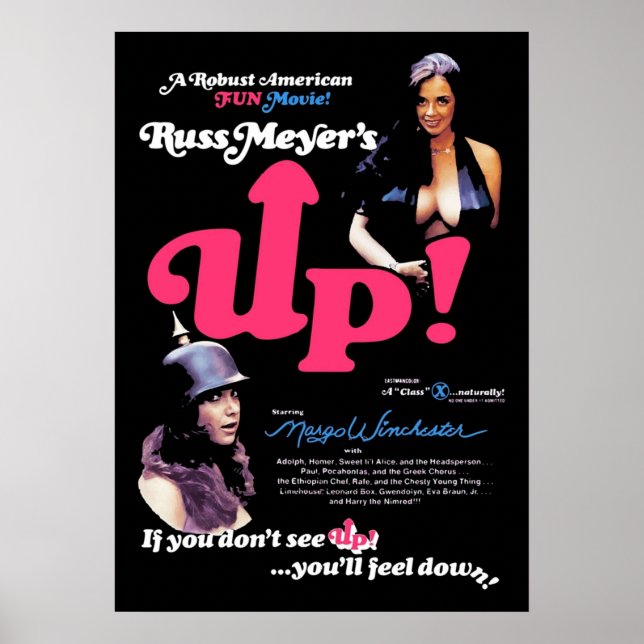 Russ Meyers Up Poster (Vorne)