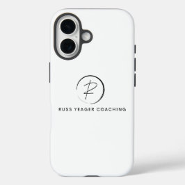 Russ Yeager Coaching Signatur-Logo iPhone 16 Hülle