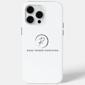 Russ Yeager Coaching Signatur-Logo Case-Mate iPhone Hülle
