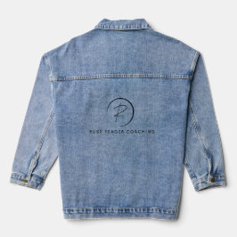 Russ Yeager Coaching Signatur-Logo Jeansjacke