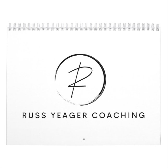 Russ Yeager Coaching Signatur-Logo Kalender (Titelbild)