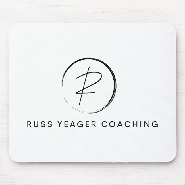 Russ Yeager Coaching Signatur-Logo Mousepad (Vorne)