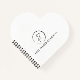 Russ Yeager Coaching Signatur-Logo Notizbuch