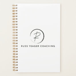 Russ Yeager Coaching Signatur-Logo Planer
