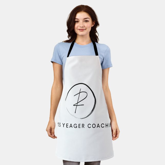 Russ Yeager Coaching Signatur-Logo Schürze (Getragen)