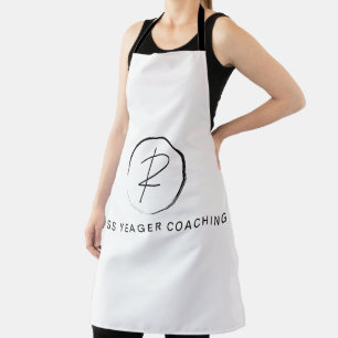 Russ Yeager Coaching Signatur-Logo Schürze