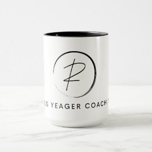 Russ Yeager Coaching Signatur-Logo Tasse