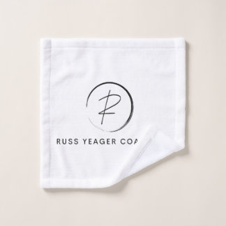 Russ Yeager Coaching Signatur-Logo Waschlappen