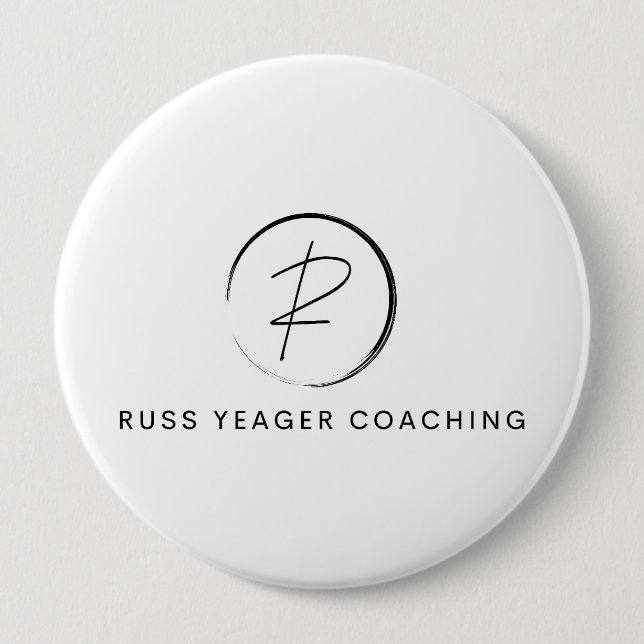 Russ Yeager Coaching Signature Logo Button (Vorderseite)