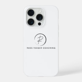 Russ Yeager Coaching Signature Logo iPhone 15 Pro Hülle