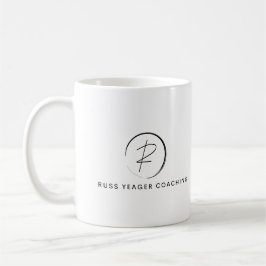 Russ Yeager Coaching Signature Logo Kaffeetasse