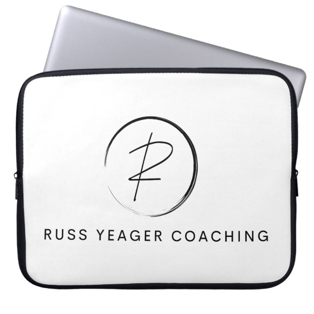 Russ Yeager Coaching Signature Logo Laptopschutzhülle (Vorderseite)
