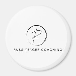 Russ Yeager Coaching Signature Logo Magnet