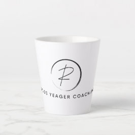 Russ Yeager Coaching Signature Logo Milchtasse