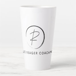 Russ Yeager Coaching Signature Logo Milchtasse