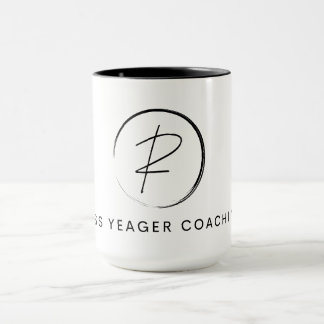 Russ Yeager Coaching Signature Logo Tasse