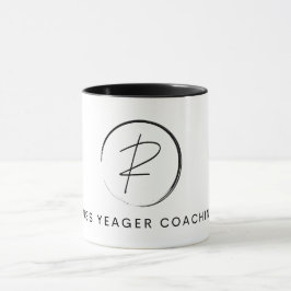 Russ Yeager Coaching Signature Logo Tasse