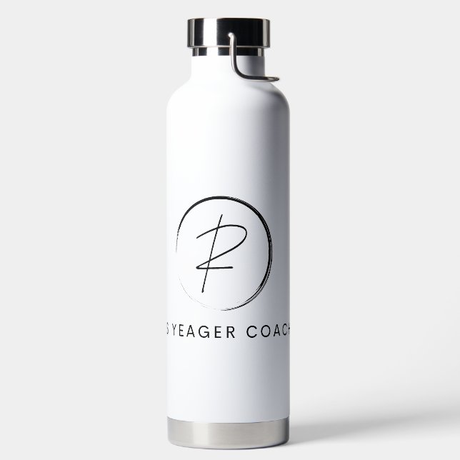 Russ Yeager Coaching Signature Logo Trinkflasche (links)