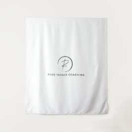 Russ Yeager Coaching Signature Logo Wandteppich