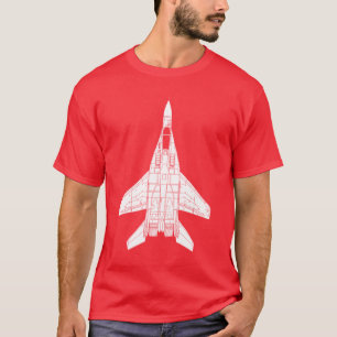 Russe-Düsenjäger des Drehpunkt-Mig-29 T-Shirt