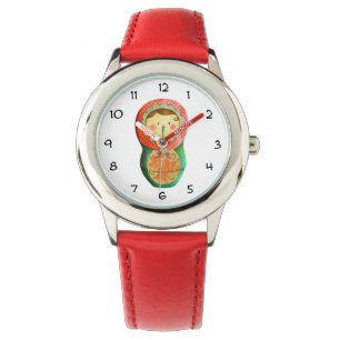 Russe Matryoshka Puppe Armbanduhr