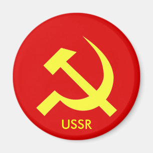Russe UDSSR-Hammer u. Sichel-Magnet Magnet