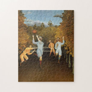 Russeaus Fußballspielerpuzzle Puzzle
