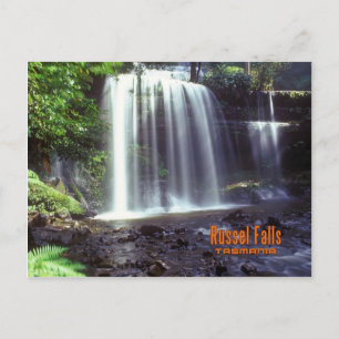 Russel Fall, Tasmanien, Australien Postkarte