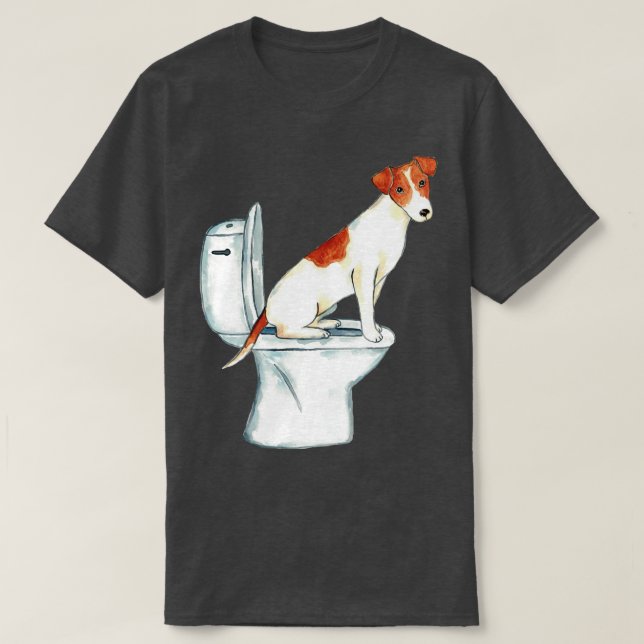 Russel-Hundetoilette 1 T-Shirt (Design vorne)