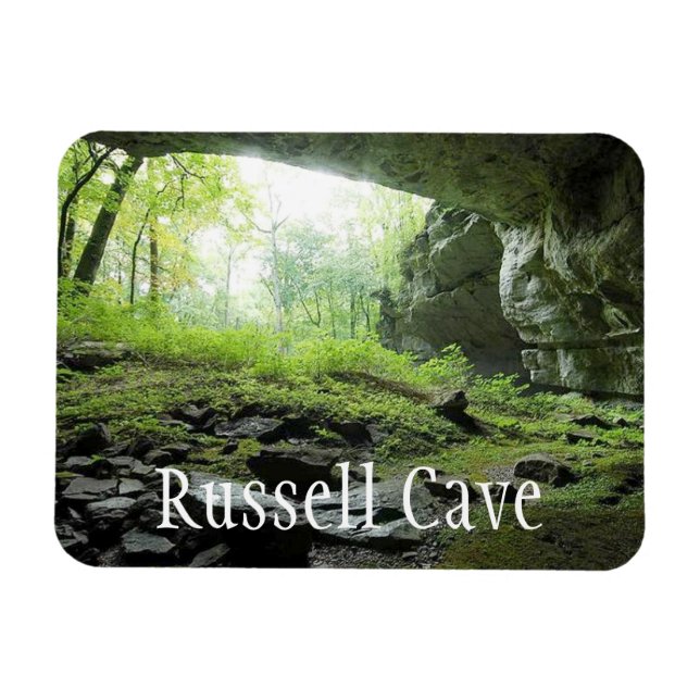Russell Cave National Monument, Alabama Magnet (Horizontal)