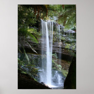 Russell-Fälle, Tasmanien, Australien Poster