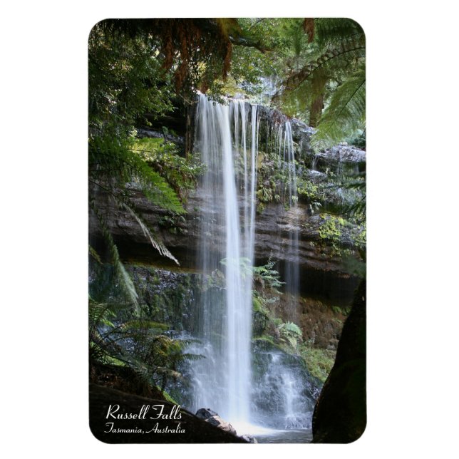 Russell Falls, Tasmania, Australien - Magnet (Vertikal)