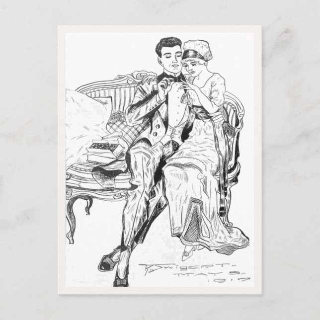 Russell L. Swigert 1917 Vorschlag art Postkarte (Vorderseite)