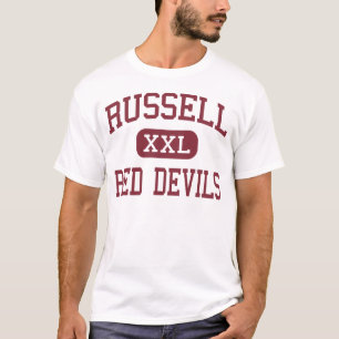 Russell - rote Teufel - hoch - Russell Kentucky T-Shirt