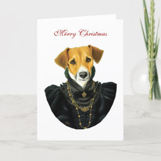 Russell-Terrier des Jack-DR037, frohe Weihnachten
