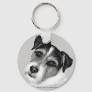 Russell-Terrier des Jack-(Pastor) Schlüsselanhänger
