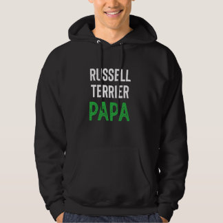 Russell Terrier Papa Hoodie