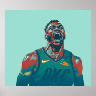 Russell Westbrook Poster