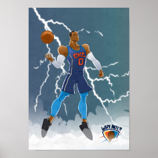 Russell Westbrook Poster