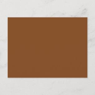 Russet Brown Postcard Postkarte