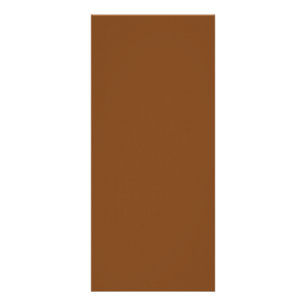 Russet Brown Rack Card Werbekarte