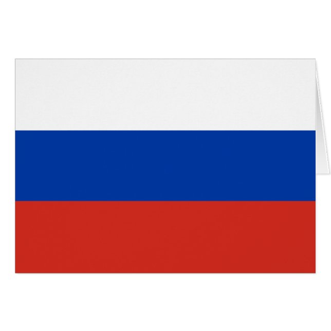Russia Flag (Vorderseite (Horizontal))