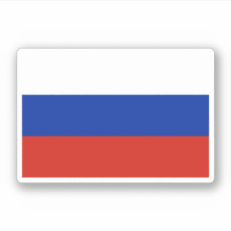 Russia Flag Aufkleber